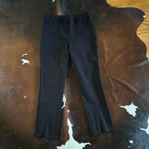 Quince Petite Black Straight Leg Pants